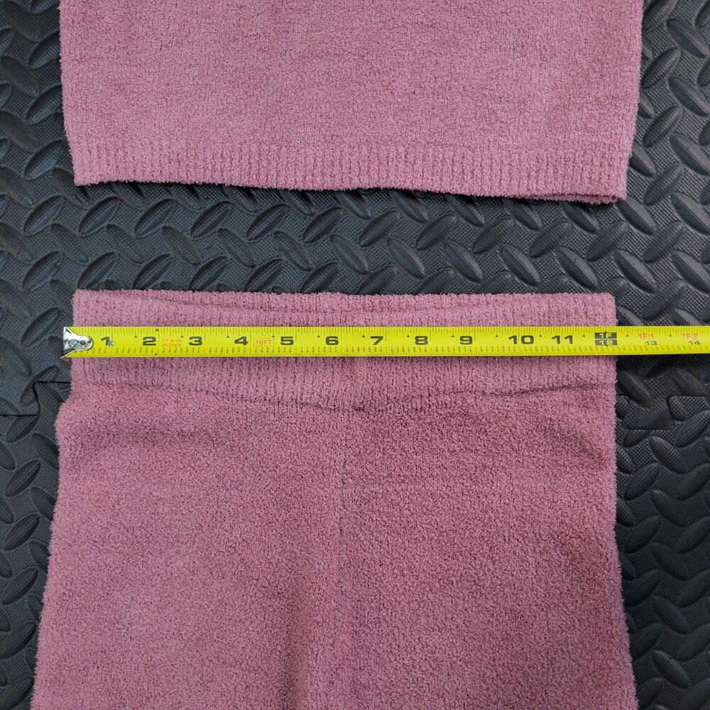 Sincerely Jules 2 Piece Knit Lounge Set Women's S Pink Pants Tank Cozy - Picture 7 of 8